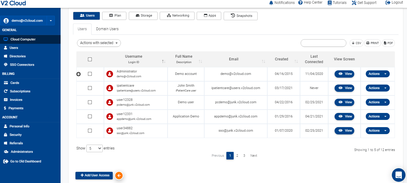 How to add users in bulk with a CSV file - V2 Cloud