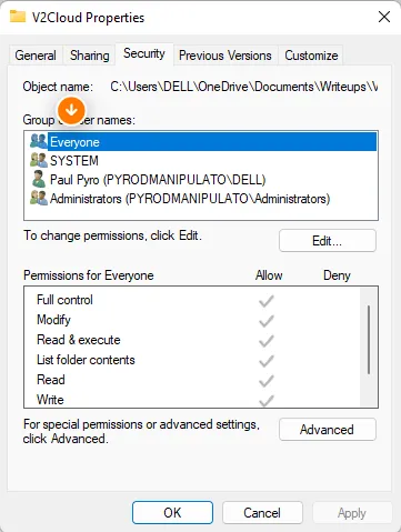 How to Change Folder Permissions on Windows | V2 Cloud