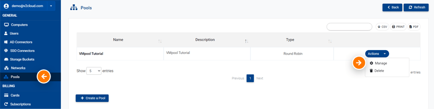 How to use VM pool image 7 v2 cloud tutorial new 2022